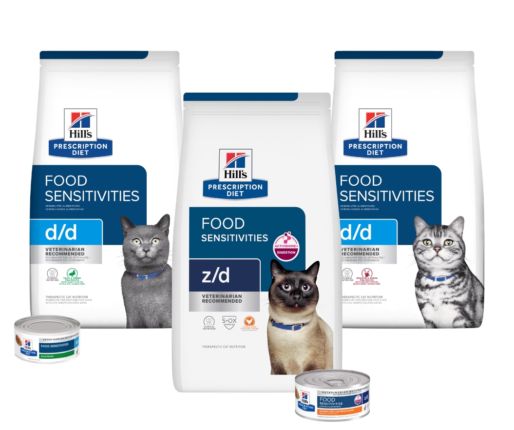 Skin care cat food