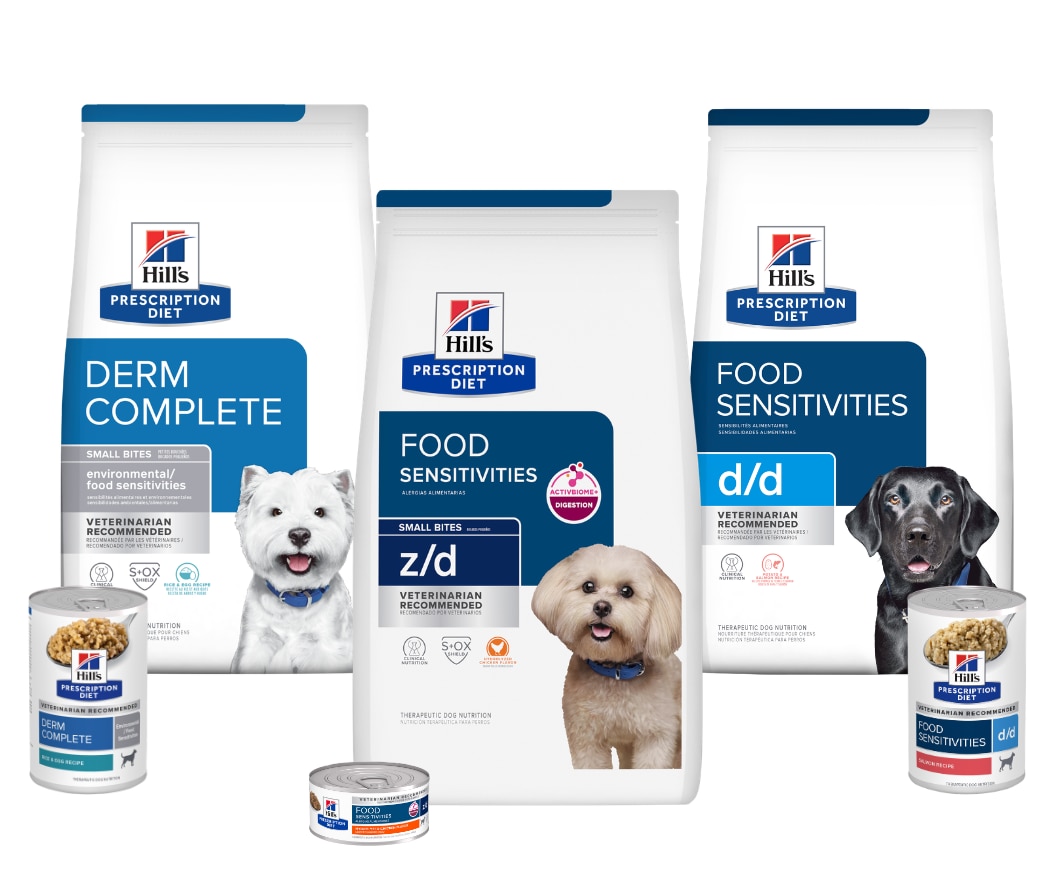 Skin care dog food