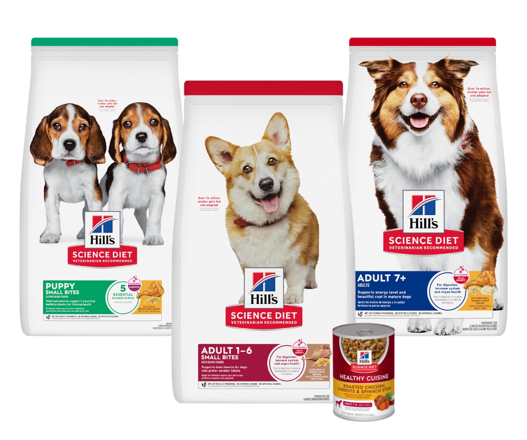 Lifestage dog foods