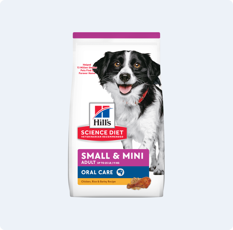 Cans of Hill's Science Diet Small & Mini wet dog food